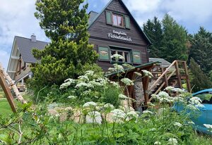 Berghütte Fichtelstreich – Ferienhaus, Dusche, WC