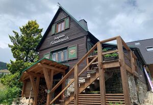 Berghütte Fichtelstreich – Ferienhaus, Dusche, WC