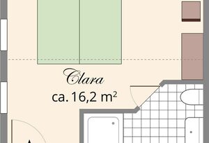 Doppelzimmer Clara