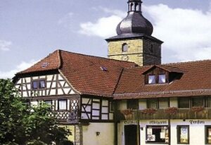 Gasthof-Hotel-Metzgerei "Zum Goldenen Adler" – Einzelzimmer mit Boxspringbett und Frühstücksbuffet