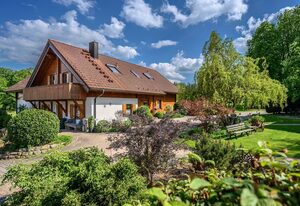 Heumanns Blockhäuser am Wald – Naturstammhaus Morgensonne