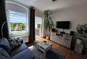 Ferienwohnung im Zschopauer Herzen – Ferienwohnung 40qm mit Terrasse
