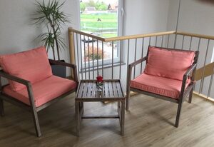 Ferienwohnung an der Klinge – Ferienwohnung (85qm) mit Balkon
