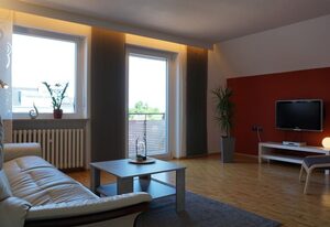 Ferienwohnung an der Klinge – Ferienwohnung (85qm) mit Balkon