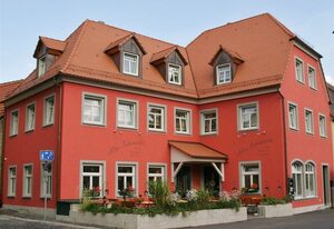 Aparthotel Alte Schmiede Dettelbach – Doppelzimmer (mit Gemeinschaftsküche am Flur)