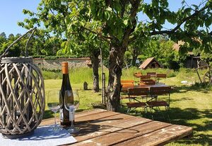 Elgersheimer Hof – Barrierefreie Ferienwohnung Wildrose mit Freisitz