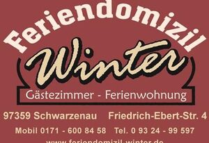 Feriendomizil Winter – Ferienwohnung Amelie mit sonnigem Balkon
