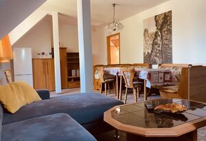 Ferienhaus Schrammsteinblick – Ferienwohnung "Flößersteig", 2 Schlafräume