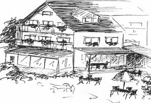 Café - Pension Leistner – Doppelzimmer