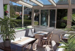 Café - Pension Leistner – Doppelzimmer
