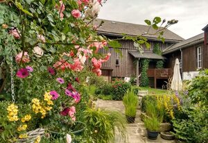 Austragshaus Almbranz – Ferienhaus (115 qm) mit Garten