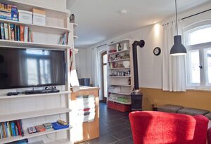 Bahnwärterhaus Droßdorf – Ferienhaus, Dusche,WC, 3 Schlafräume