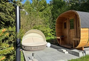 Ferienhaus Frankenwald 80qm unweit vom See in Lichtenberg - Sauna, Klima, Kamin, Garten - Bad Steben - Hof Saale