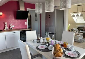 Komfortable Ferienwohnung 100qm mit Loggia in Schauenstein im Frankenwald-Fichtelgebirge
