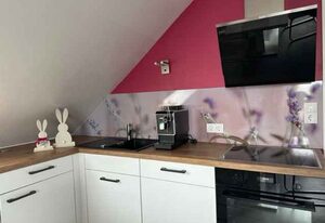 Ferienwohnung modern eingerichtet, 100 qm mit Loggia in Nähe Hof - Naila