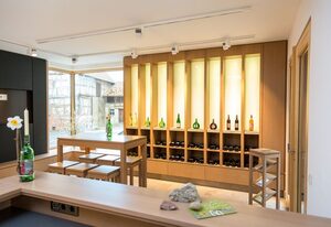 Weingut Blank – Doppelzimmer mit Fernseher und WLAN