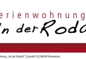 Ferienhaus 1 An der Rodach – Ferienwohnung 2 An der Rodach - Große Ferienwohnung 2 OG mit Garten