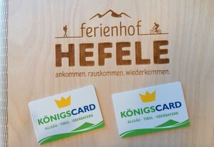 Ferienhof Hefele | Zimmer Schwansee | mit KönigsCard