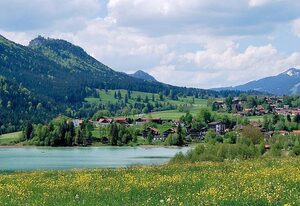 Ferienhaus am Weissensee mit Bergblick (Ge10) – Komfortables Ferienhaus, Terrasse mit Bergpanorama (Gems10)