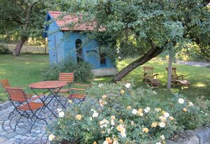 Ferienhaus Waldesruh – Gemütliches Ferienhaus "Waldesruh"mit herrlichem Blick übers Maintal
