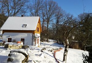 Ferienhaus Waldesruh – Gemütliches Ferienhaus "Waldesruh"mit herrlichem Blick übers Maintal