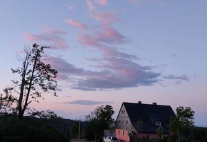 Ferienwohnung "Zum Ausblick" – Appartement/Fewo, Dusche, WC, Wohn-/Schlafraum