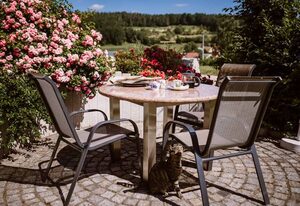 Stixenhof - Ferienwohnung Heidi Nehmeier – Ferienwohnung 1 - Sonnenaufgang und rollstuhlgerechte Einrichtung