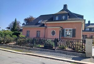 Kutscherhaus Werdau – Ferienwohnung OG mit Badewanne