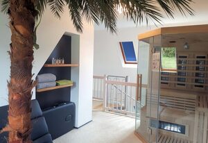 Ferienwohnung Lerchensteige auf 80m² - Sauna, Bar, 3D-Fernseh, Wii, PS4