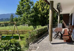 Alpen Panoramahof – Ferienwohnung, 2 Schlafzimmer, Bad + Dusche/WC
