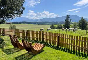 Alpen Panoramahof – Ferienwohnung, 2 Schlafzimmer, Bad + Dusche/WC