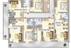 Appartementhaus Manhard – Wohnung Nr. 1 - Typ A
