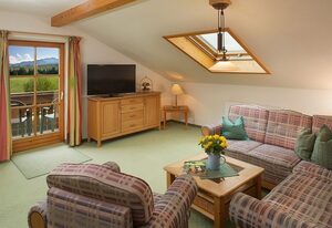 Ferienwohnung Panoramablick ****, Hof Alpenseeblick, Nesselwang/Attlesee/Allgäu
