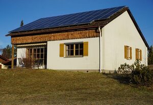 Ferienhaus Gamssteige im Feriendorf Reichenbach (G4) – Modernes Ferienhaus mit Blick auf die Alpspitze (G4)