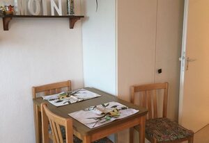"Apartment - FerienOase" mit Blick auf Yachthafen