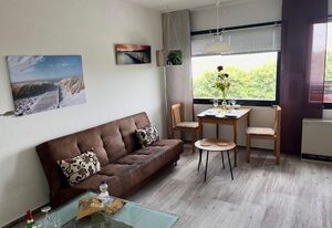 "Apartment - FerienOase" mit Blick auf Yachthafen