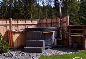 Chalet Enzian Bayerwald – Chalet, 72qm, mit Sauna und Whirlpool im Garten