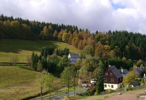 Pension am Steinberg – Doppelzimmer mit Aufbettung im Gästehaus