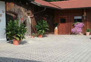 Ferienwohnungen Baur – Ferienwohnung Bachrauschen (65qm) für 4 Personen mit Terrasse