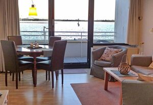 Appartement am Meer, Ostsee Insel Fehmarn, Ferienwohnung am Strand, Meerblick, Balkon, 2-4 Pers.