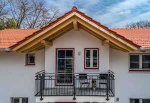 Gästehaus Stahuber – Doppelzimmer mit Ausblick in unser schönes Glonntal