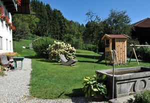 Ferienhof Moyer – Zimmer Blumenwiese, Ostseite mit Balkon, 2. Etage, 21 qm