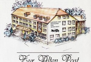 Gasthof Alte Post – Doppelzimmer