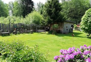 Pension Fohlenhof – Zimmer Nr. 5 - mit herrlicher Aussicht von dem Balkon