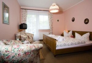 Pension Landhaus  Hochfeld – Doppelzimmer Terrasse