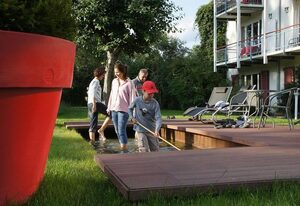 AngerResidenz, FeWo & Hotel – FeWo-Suite (65qm) mit 2 Schlafzimmern, Balkon und Küchenzeile ohne Frühstück