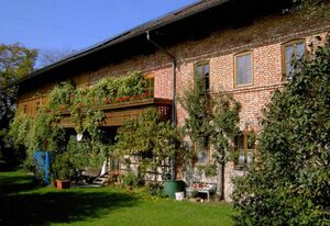 Gschwingerhof – Ferienwohnung Kampenwand, 55 qm Obergeschoss, 2 separate Schlafzimmer
