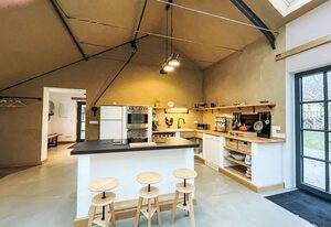 Glamping in der Orangerie