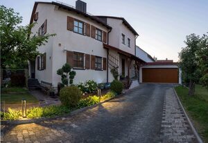 Ferienwohnung "Müller" – Ferienwohnung mit Garten und massivem Holzpavillon