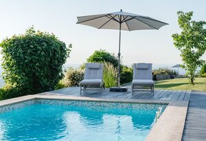 PanoramaLodge Samerberg – Ferienhaus 200 m² mit privatem Pool für max. 6 Personen